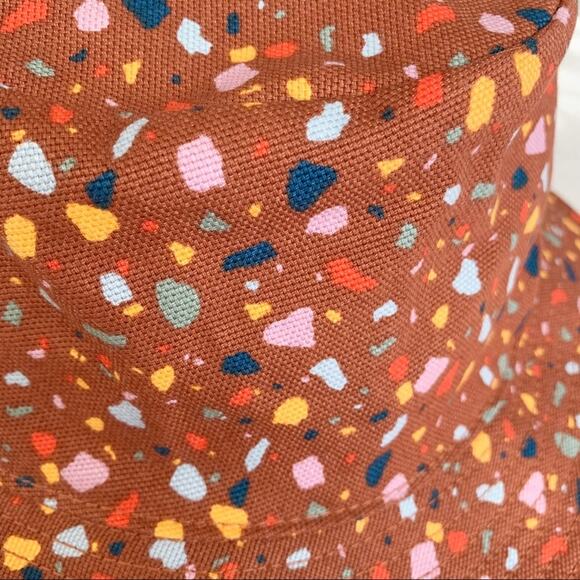 Madewell Confetti Print Bucket Hat NWT S/M - Picture 7 of 7